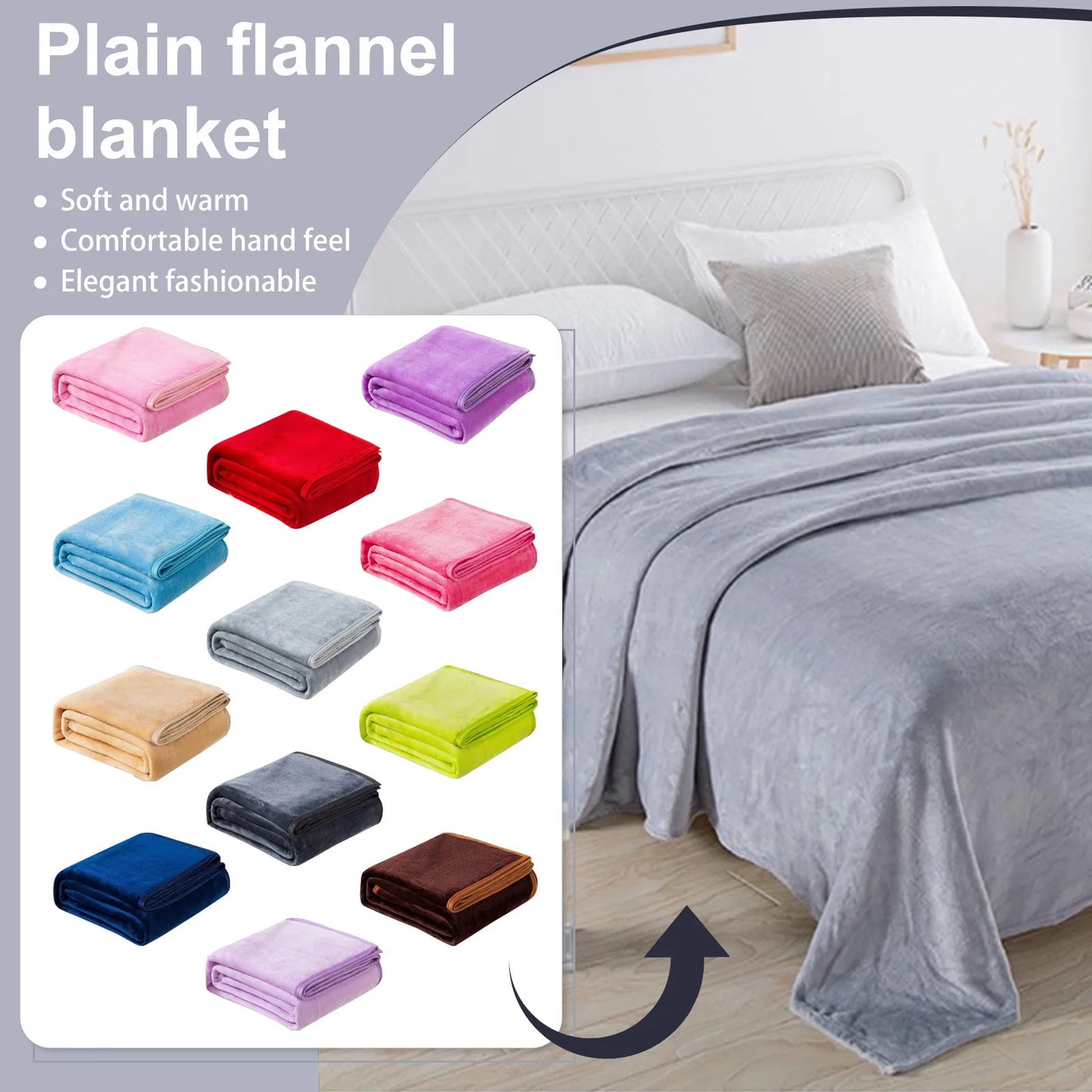Fleece Blankets Single Twin Blanket