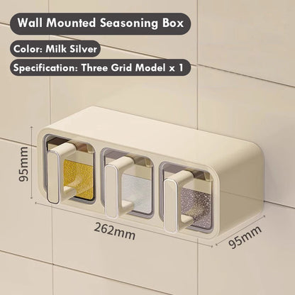 Kitchen Seasoning Storage Rack Combination Set