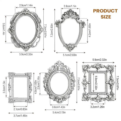 Mini Picture Frames 5-Piece Set
