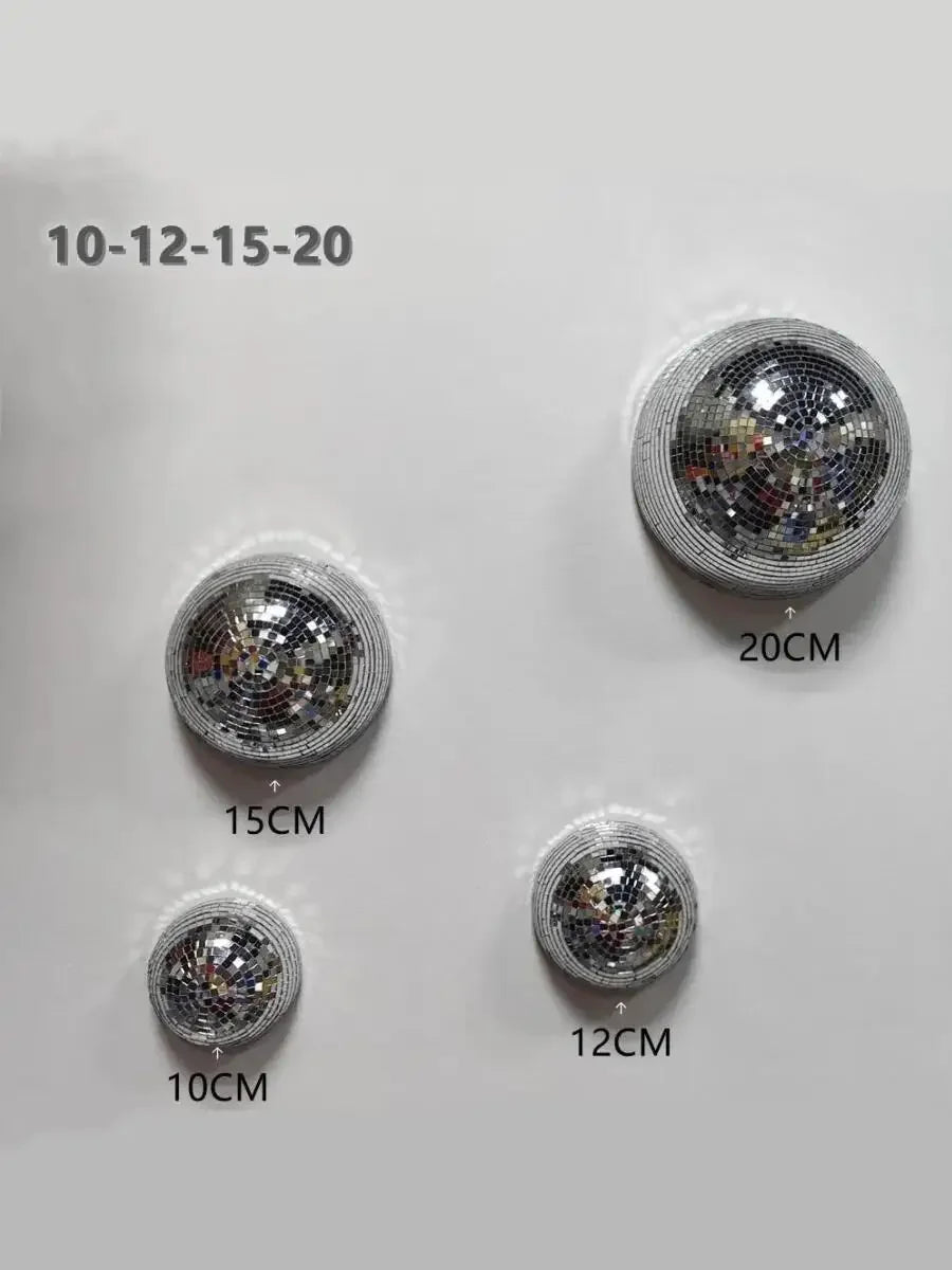 Wall Disco Ball Mirrored Designs
