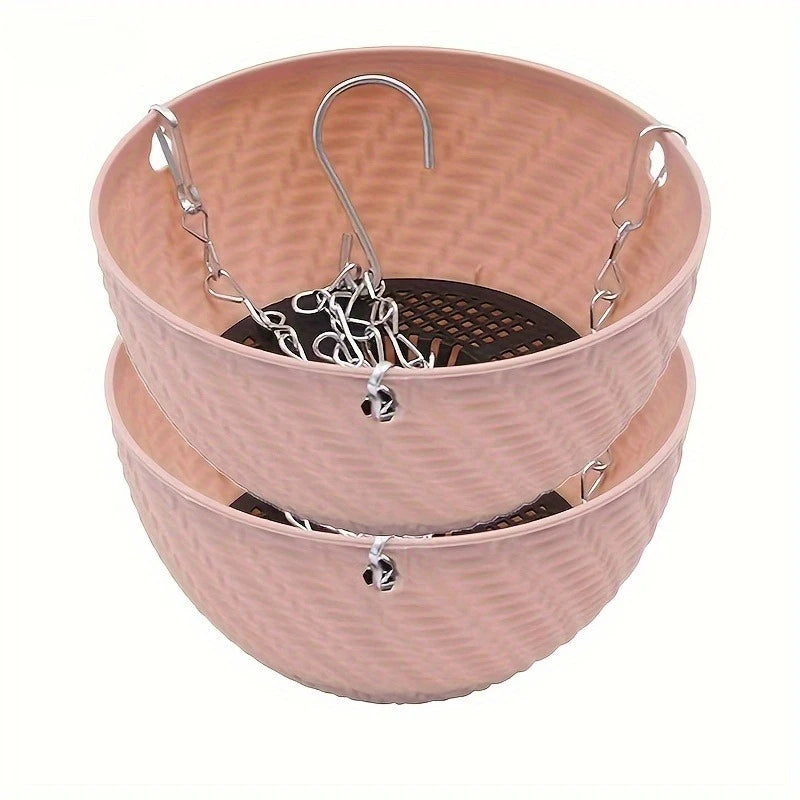 2pcs Hanging Flower Pots