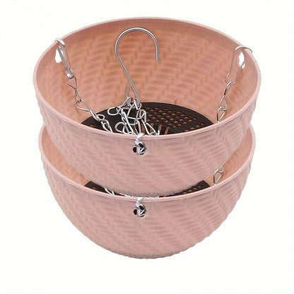 2pcs Hanging Flower Pots