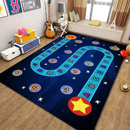 Cartoon Game Area Rug