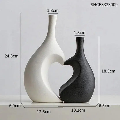 Ceramic Vase for Dried Flowers