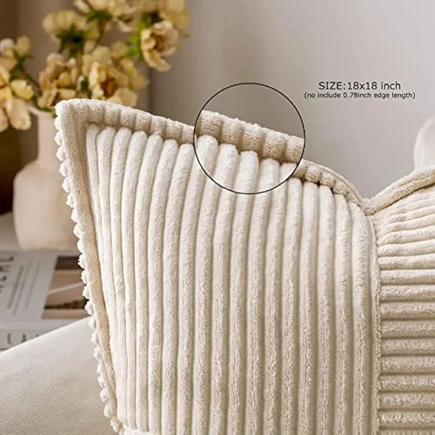 Boho Striped Pillow Covers