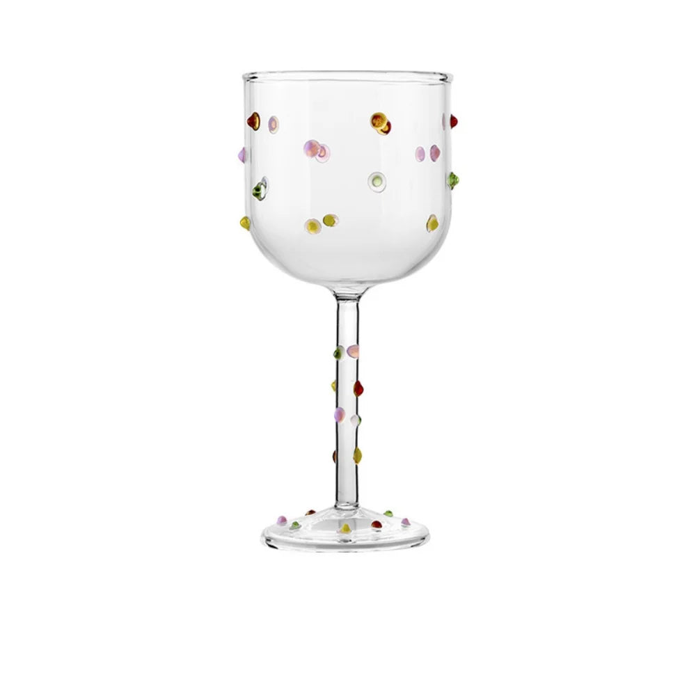 Colorful Candy Glass Wine Glasses
