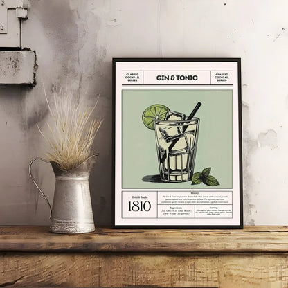 Cool Cocktail Wine Art