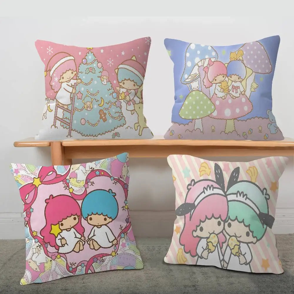 Cute Little TwinStars Pillow Covers