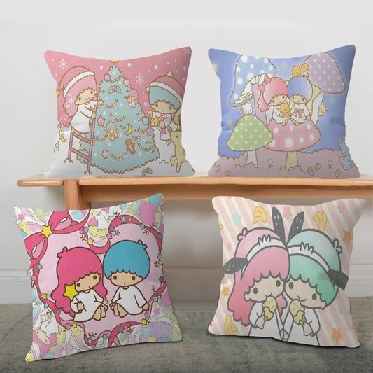 Cute Little TwinStars Pillow Covers
