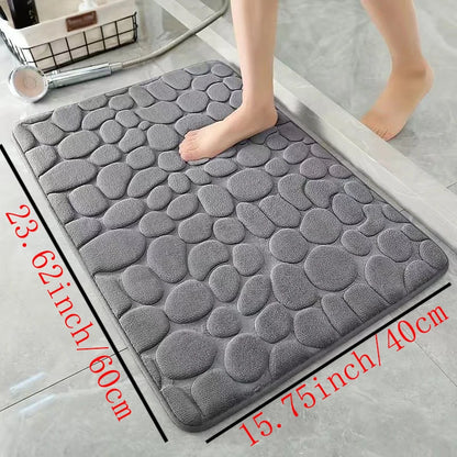 Pebble Design foot mat for Bathrooms