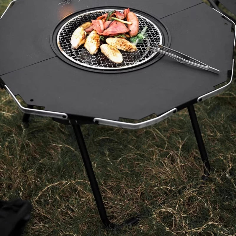 Ground Lounge Outdoor Table Design