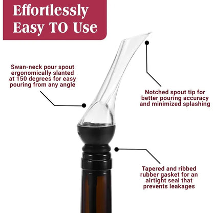 Wine Aerator Pourer Spout