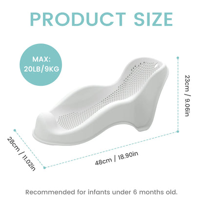 Soft Baby Bath Support for Newborns in Tiny Dream Collection