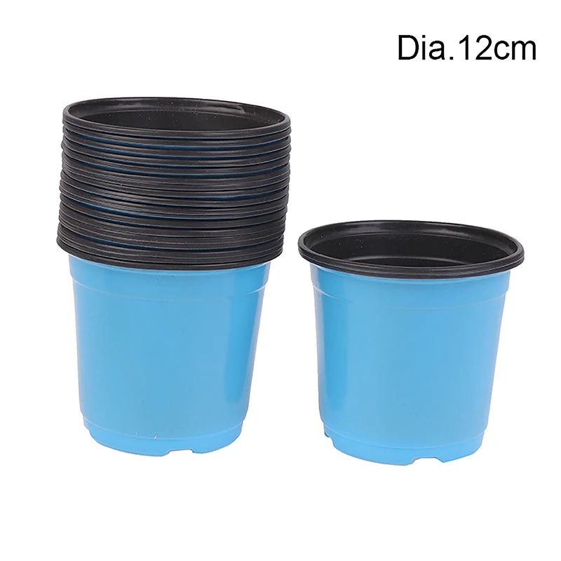 Two-color Thickened Plastic Seedling Pots