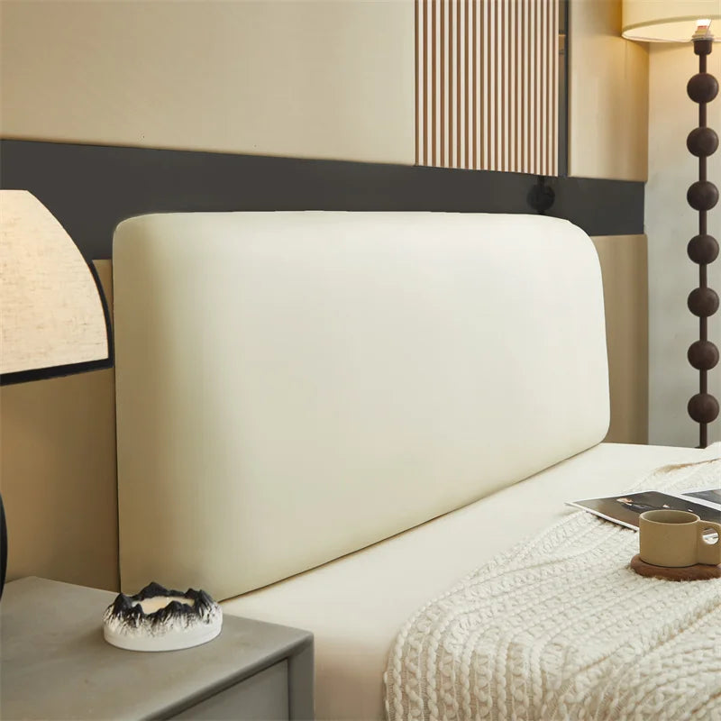 Leather Bed Headboard Cover