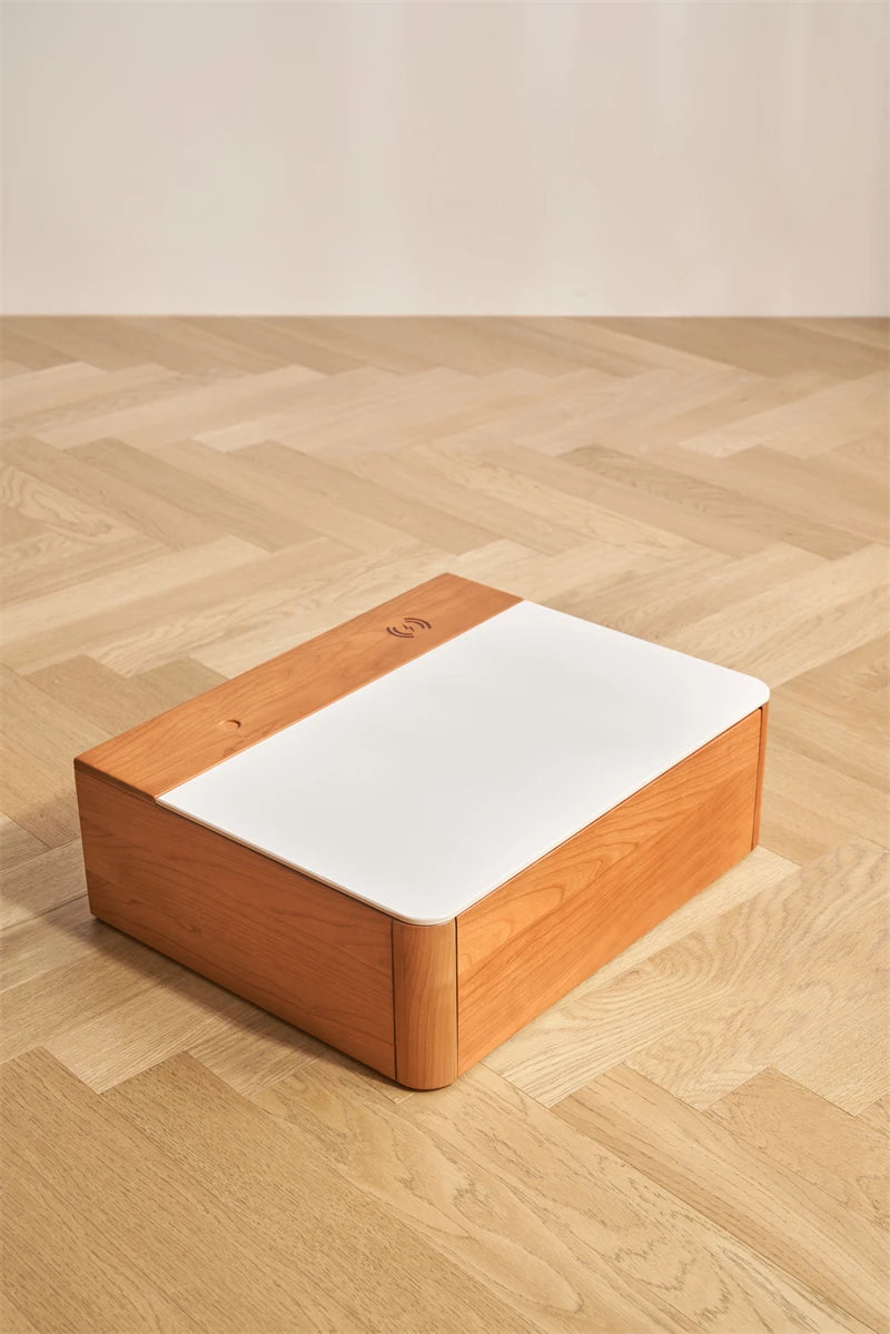 Wooden Small Floating Nightstand