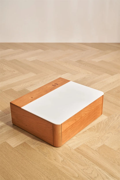 Wooden Small Floating Nightstand