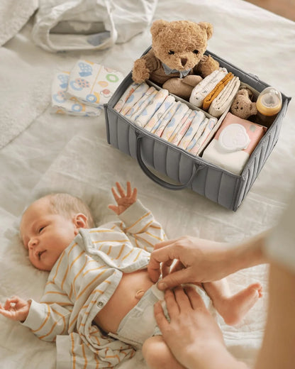 Baby Diaper Caddy Organizer for Tiny Dream Collection
