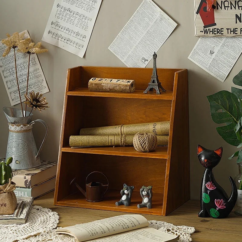 2 or 3 Tier Solid Wood Shelves