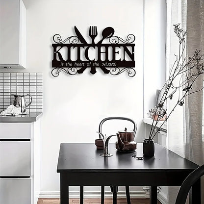 Art Deco Metal Kitchen Wall Art