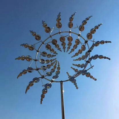 Outdoor Metal Windmill