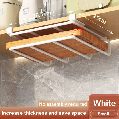 Kitchen Under Cabinet Basket Storage Shelf