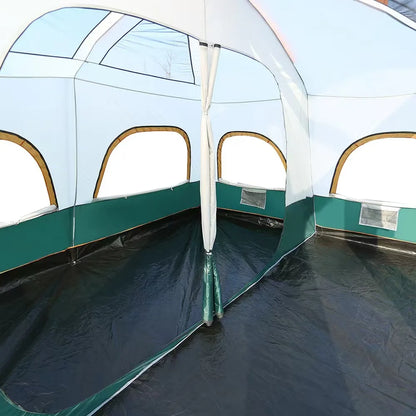 New Outdoor 8-12 People Double Tent