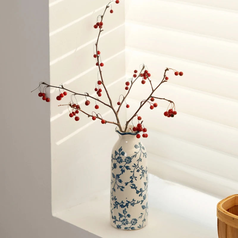 Blue and White Porcelain Vases