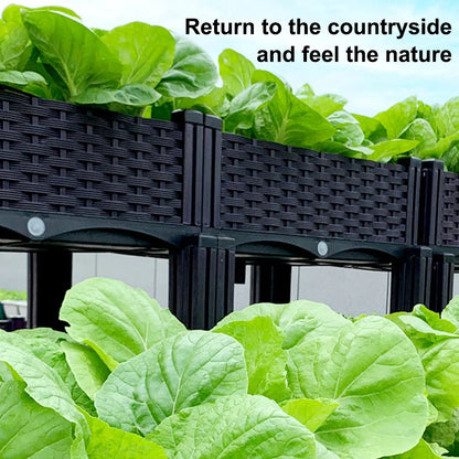 Plastic Raised Planter