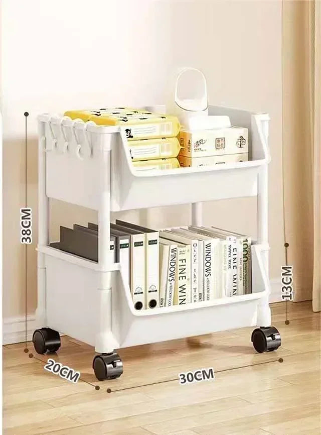 2/3/4/5 Tier Trolley Shelf