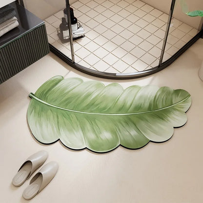 Arched Bathroom Floor Mat