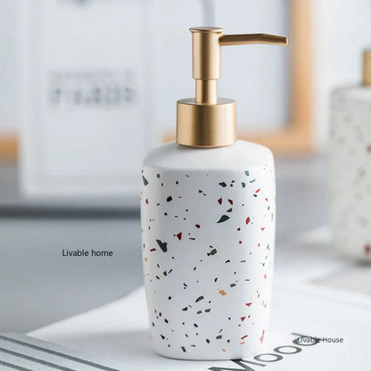 Ceramics Soap Dispensers Set