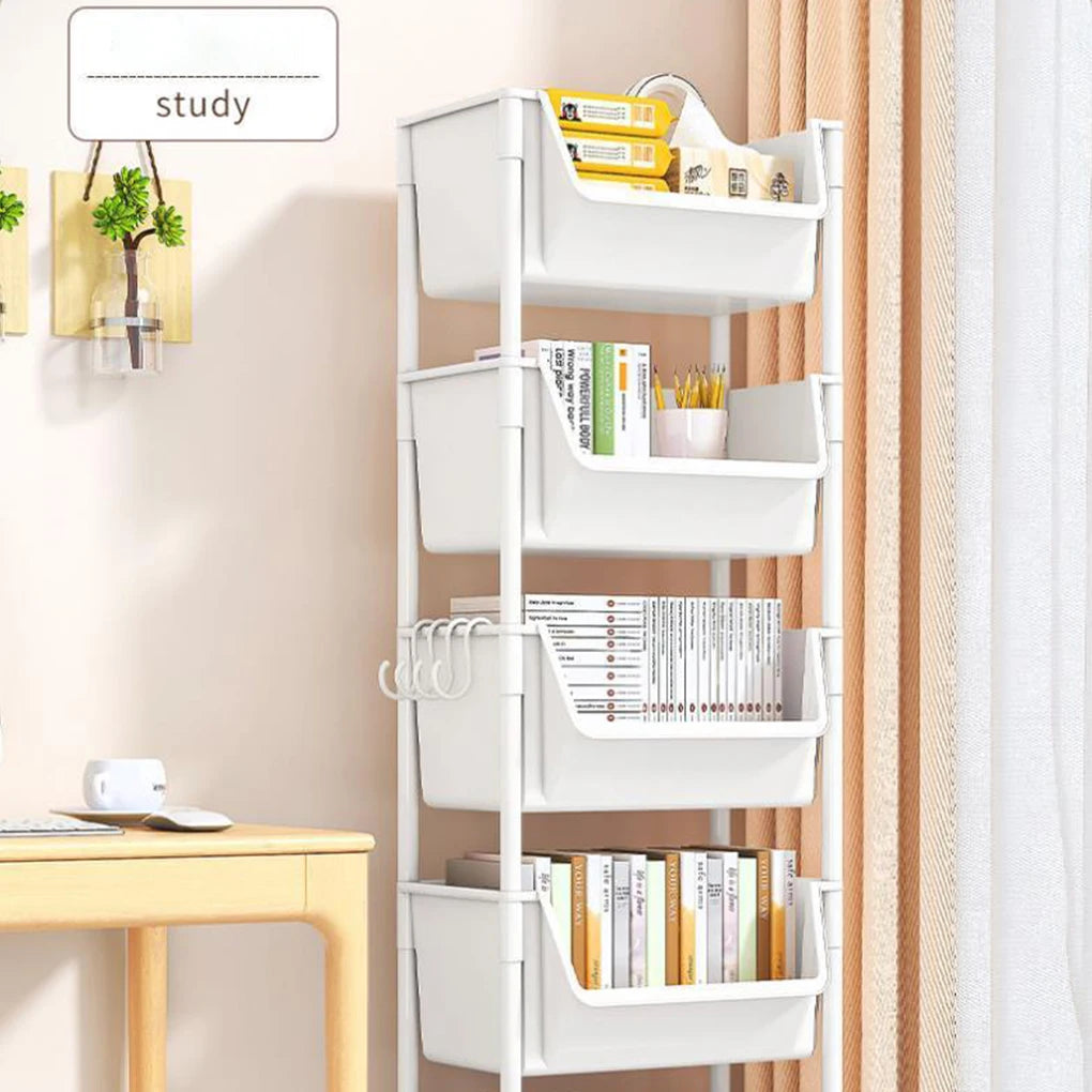 8 Different Type Shelving with Wheels
