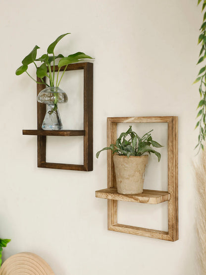 Wooden Floating Shelf