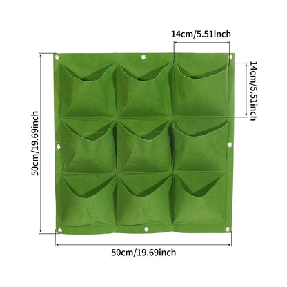 Felt Vertical Wall Planter
