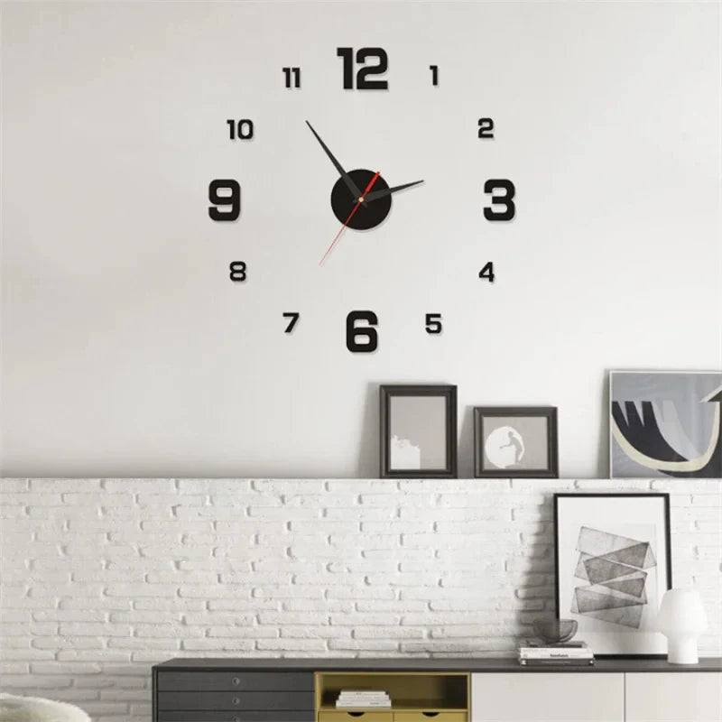 Luminous Digital DIY Stereoscopic Wall Clock