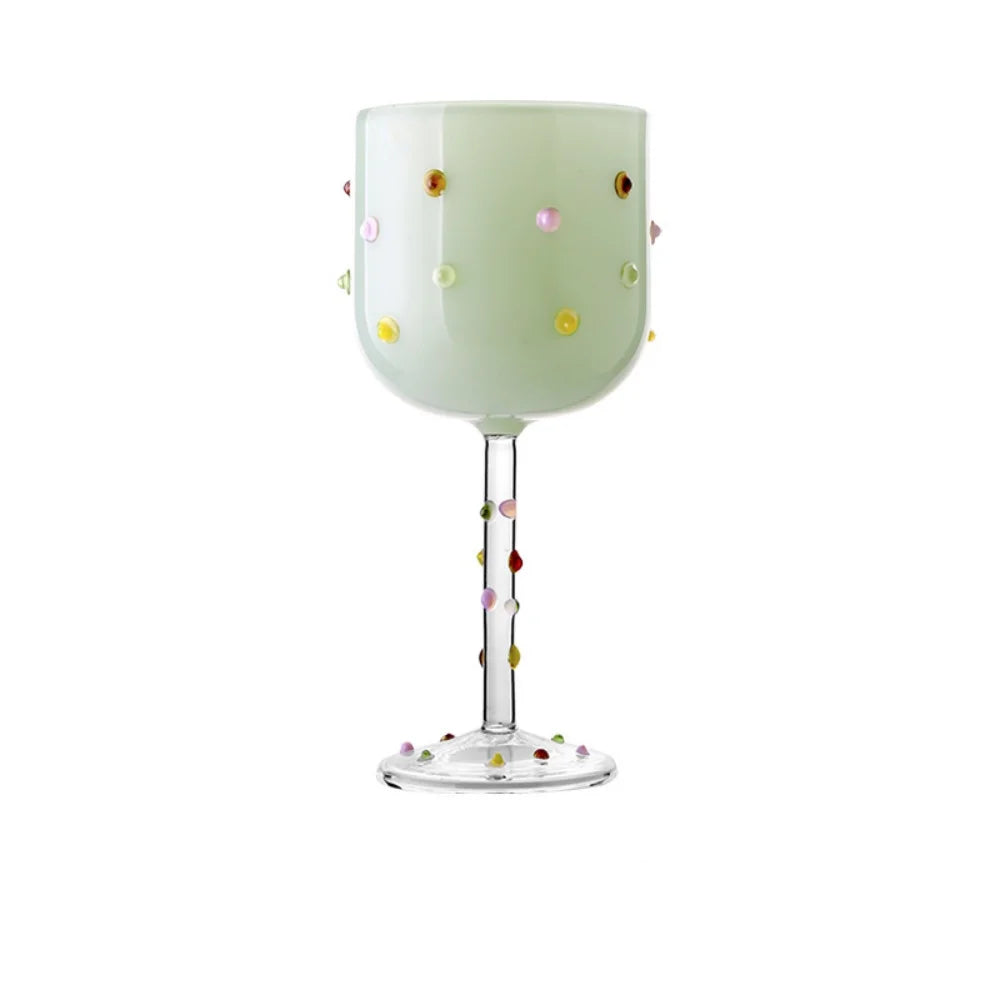 Colorful Candy Glass Wine Glasses