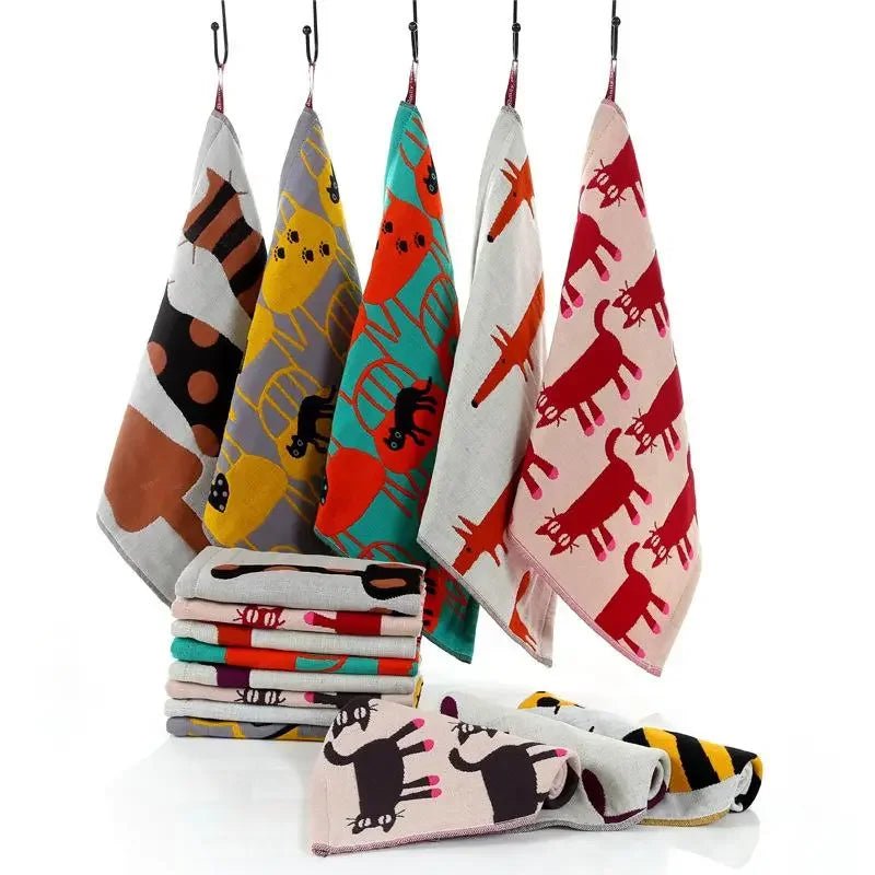 Small Cartoon Towels Perfect for Babies and Children