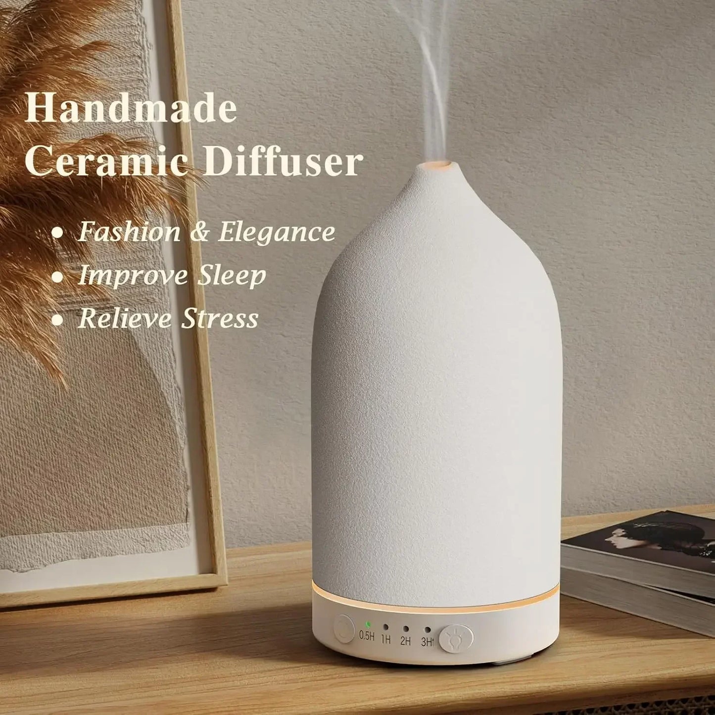 Ceramic Diffuser 100ml Essential Oil Decor