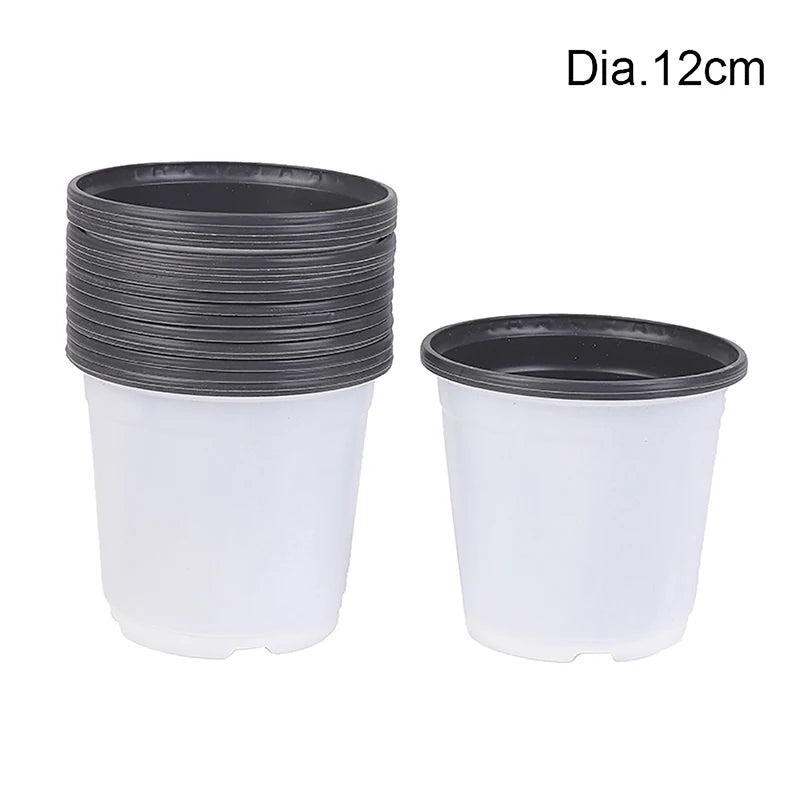 Two-color Thickened Plastic Seedling Pots