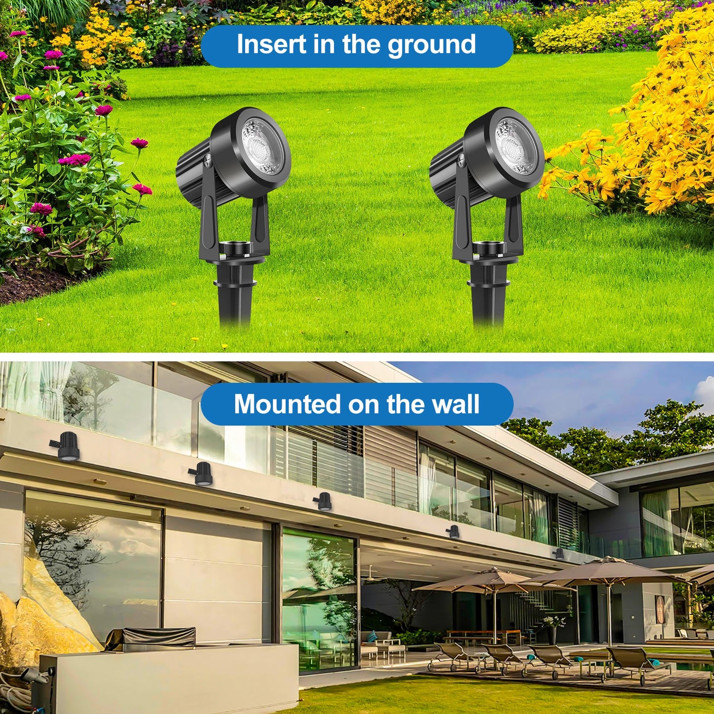 2/4/6/8/10 Landscape Lighting