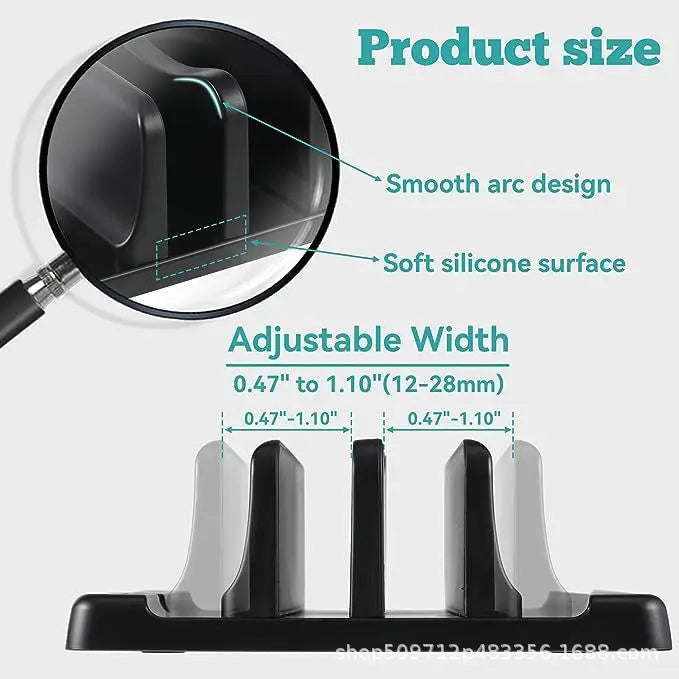 Office Laptop Stand Vertical Storage