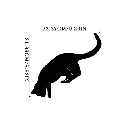 Cat looking down Door Topper Decoration