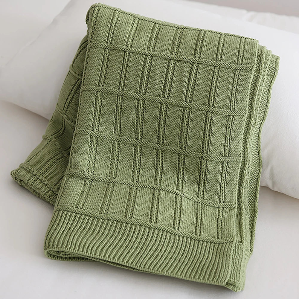 Knitted Wool Blanket