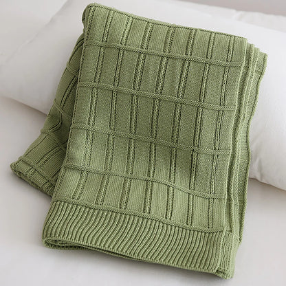 Knitted Wool Blanket