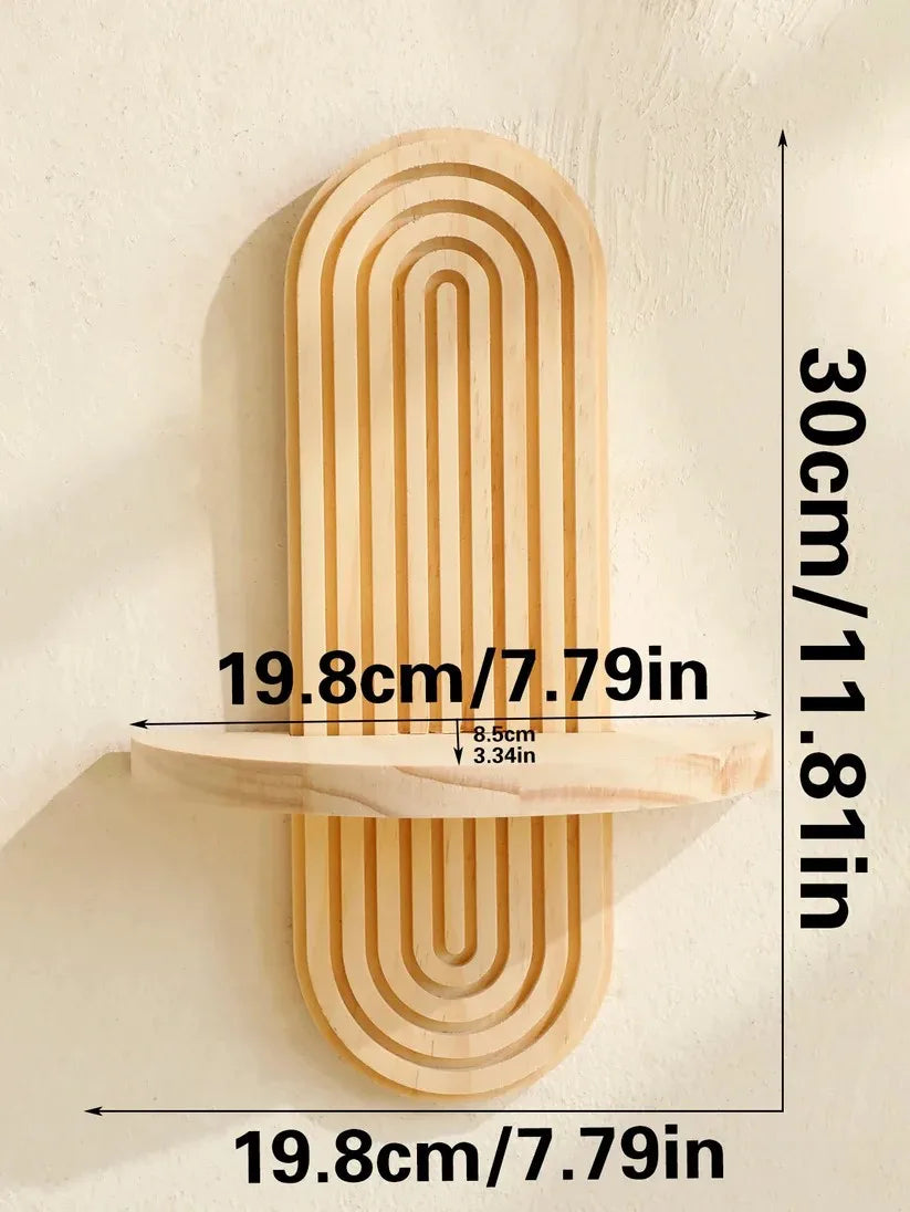 Boho Wooden Shelves
