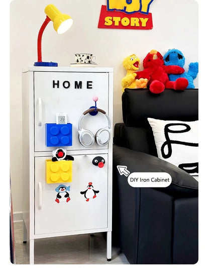 Magnetic Building Blocks Storage