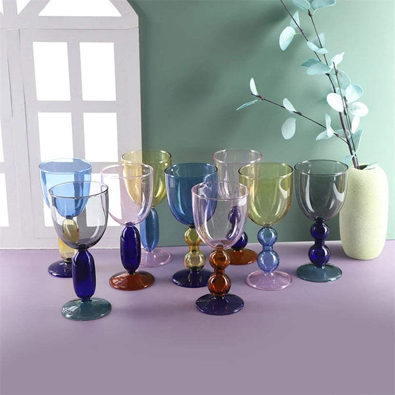 Creative Stained Glass Goblets
