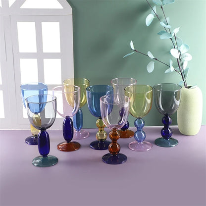 Creative Stained Glass Goblets