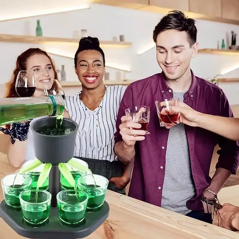 6 Shot Glass Dispenser